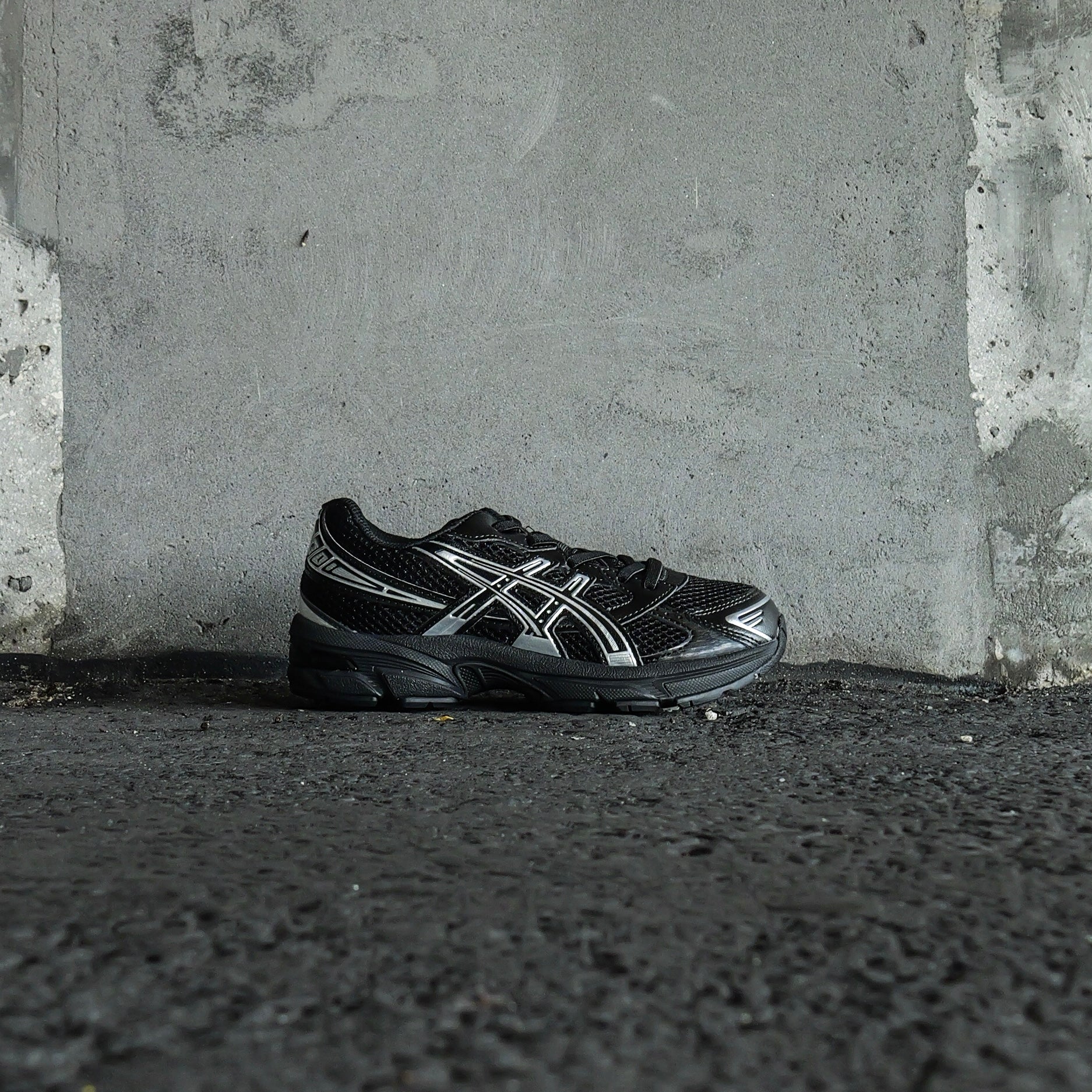 Asics Gel-1130 Preschool (Black/Pure Silver)