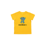 KIDS Icecream Hype Monster SS Tee (Lemon Chrome) - Ice Cream