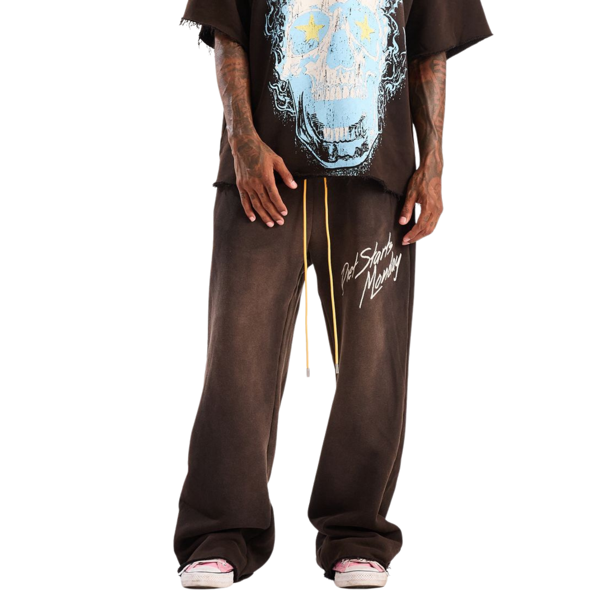 DSM Marker Sweatpants (Black) - Diet Starts Monday