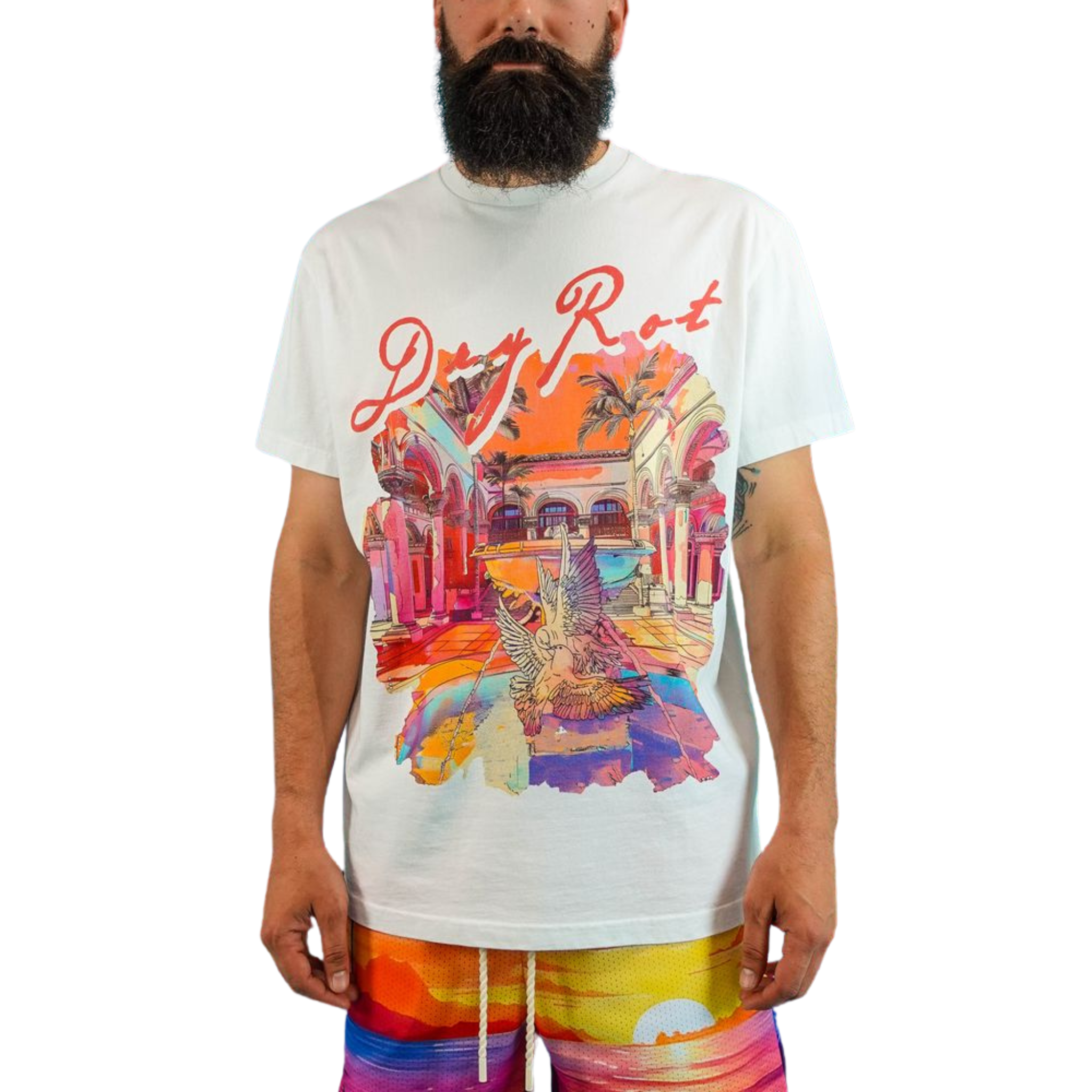 Dry Rot Villa Tee (White)