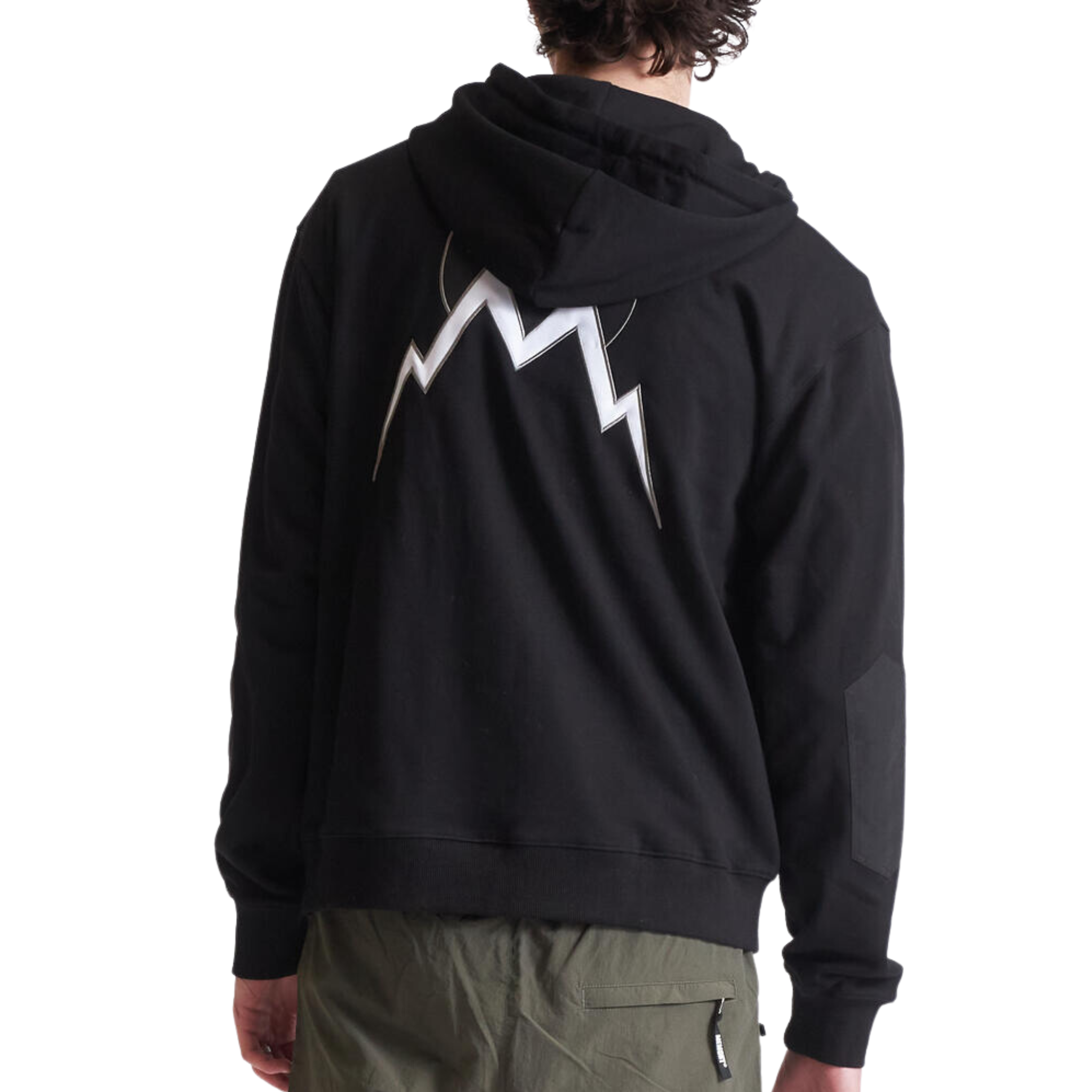 Memory Lane Mount M Zip Hoodie (Black) - Memory Lane