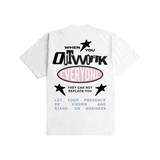 Outrank "They Can Not Replace You" Heavyweight T-shirt (White) - Outrank