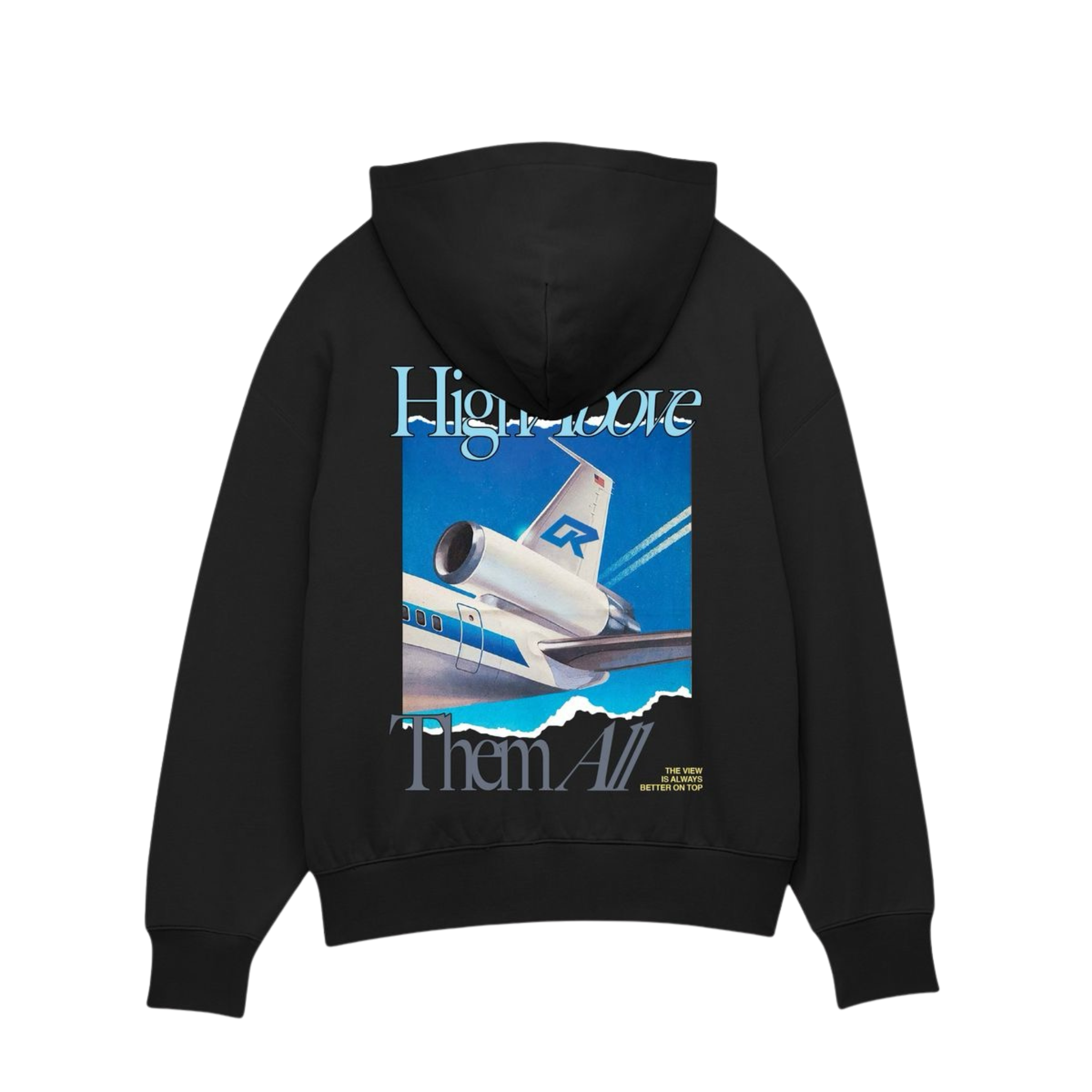 Outrank "Above Them All" Hoodie (Black) - Outrank