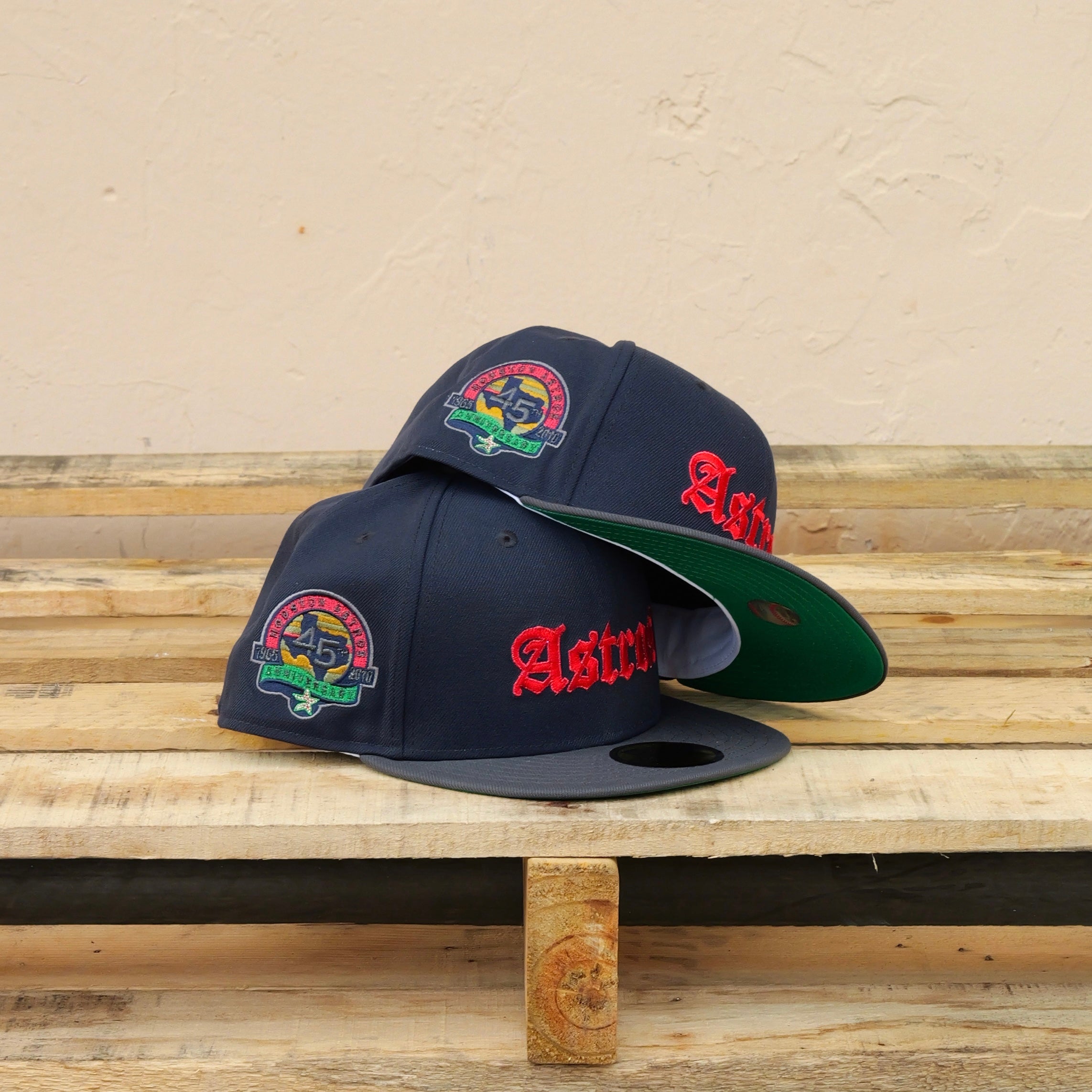 New Era Houston Astros 45th Anniversary Side Patch Fitted - New Era