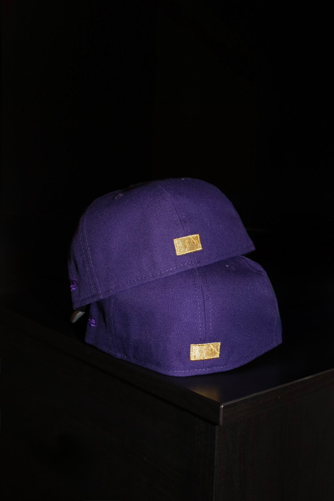 New Era Cleveland Indians Jacobs Field Side Patch Fitted (Purple/Walnut) - New Era