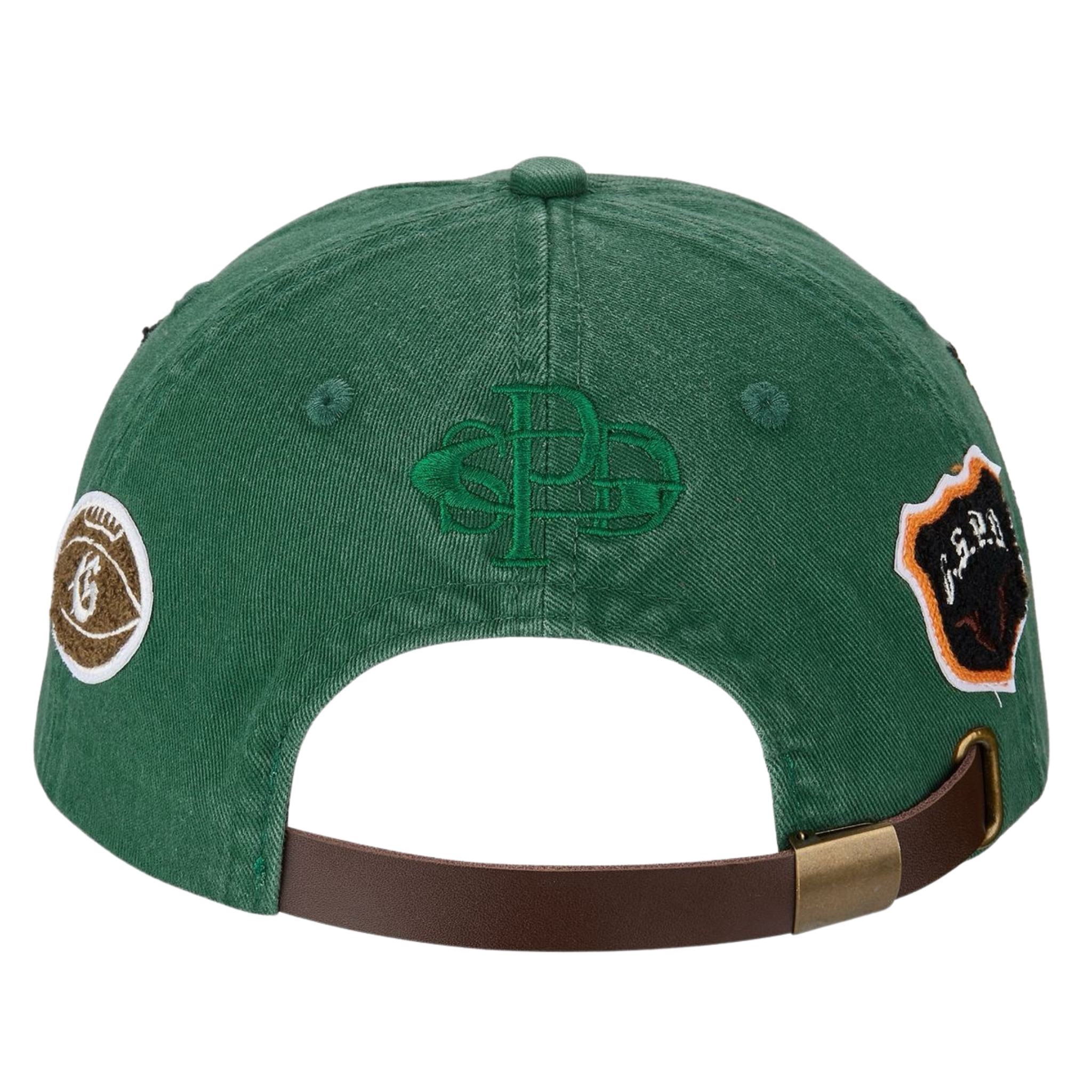 Godspeed "Rugby Home Team" Dad Hat (Green/Yellow)