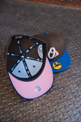 New Era Baltimore Orioles 30th Anniversary Pink UV (Mocha/Seashore Blue) 59Fifty Fitted