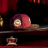 New Era Houston Astros 45th Anniversary Grey UV 59Fifty Fitted (Maroon/Mocha) - New Era