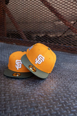 New Era San Francisco Giants 2012 World Champions Grey UV (Gold/Olive) 59Fifty Fitted - New Era
