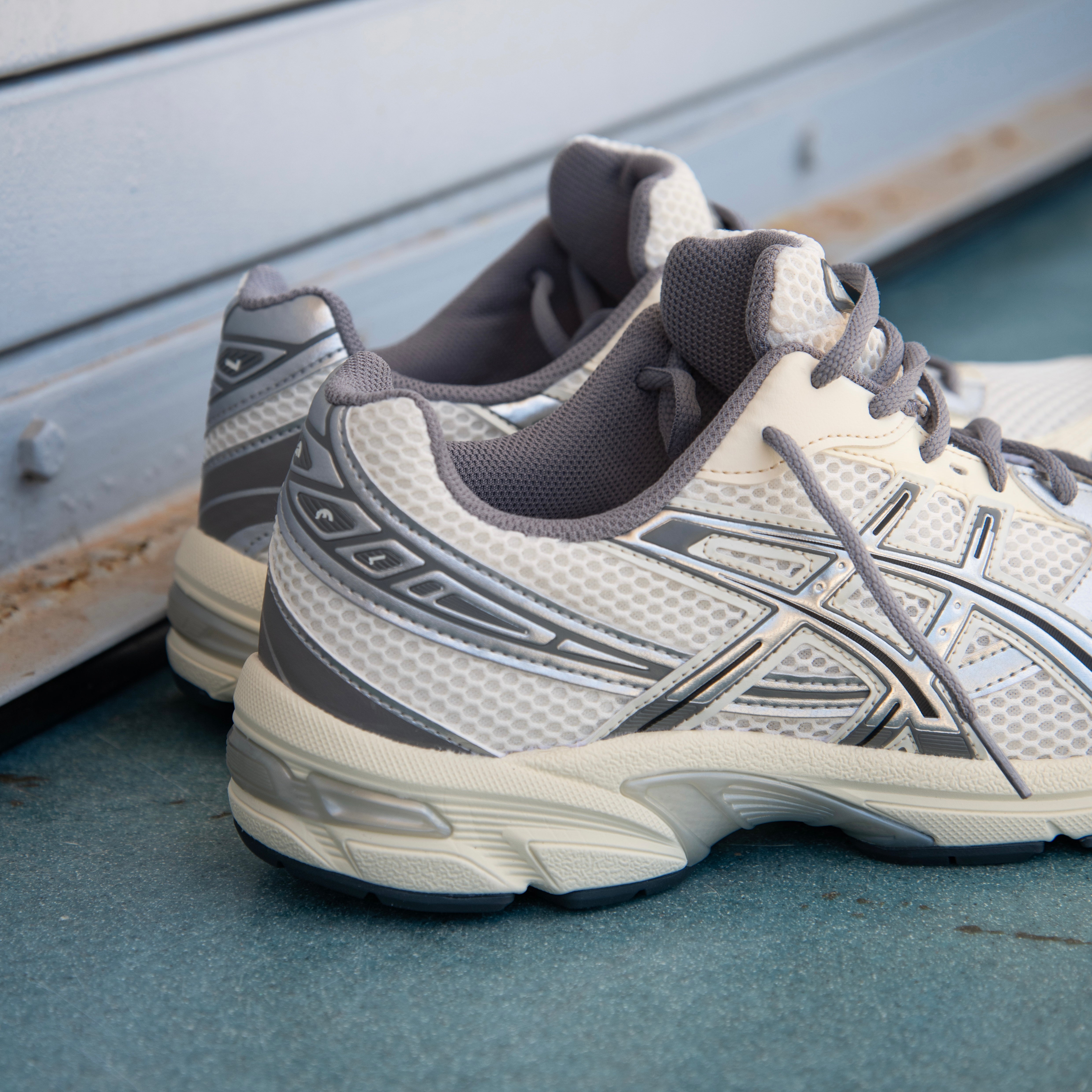 Mens Asics Gel-1130 (Cream/Clay Grey) - Asics