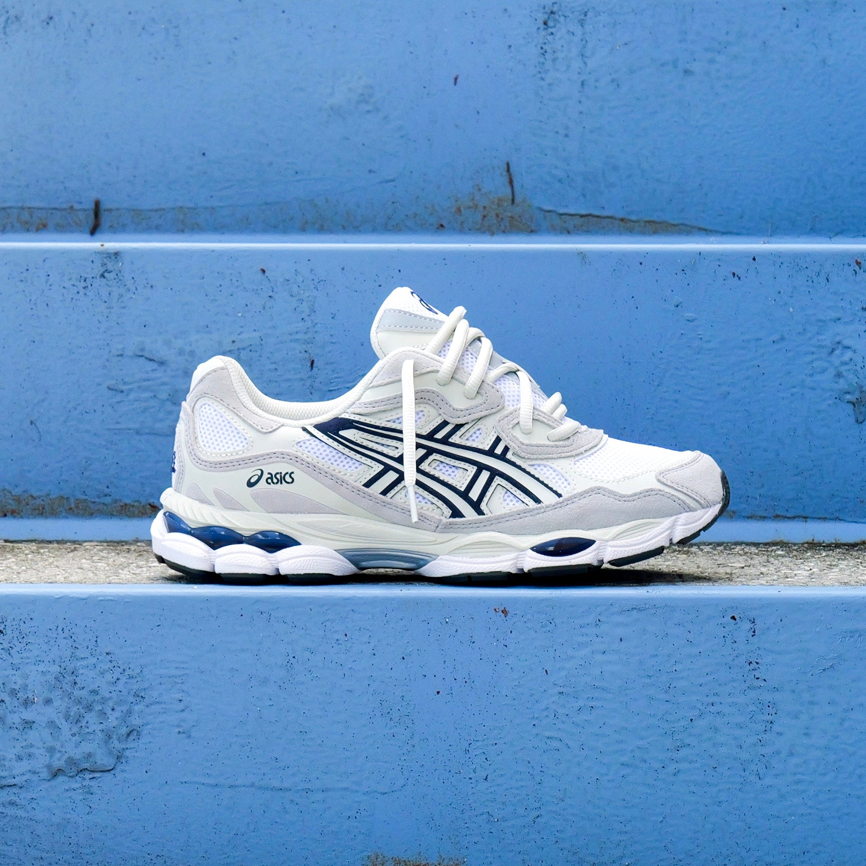 Mens Asics Gel-NYC (White/Midnight)
