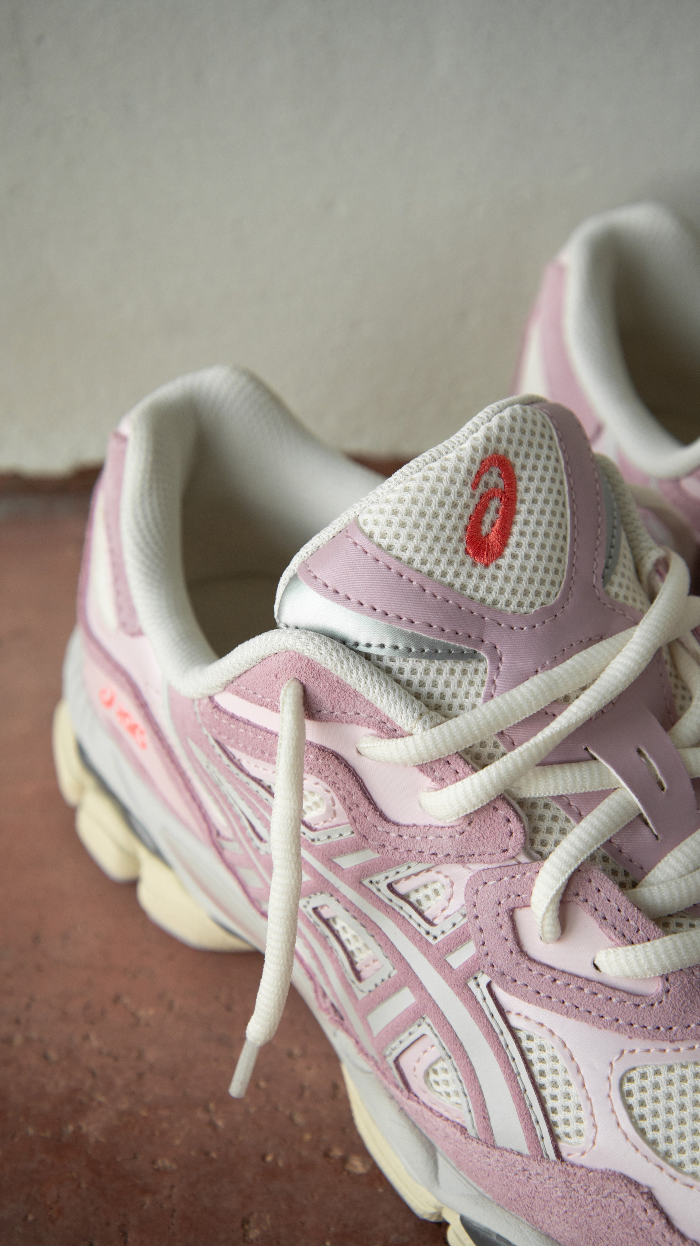 Mens Asics Gel-NYC (Cream/Rose Water) - VIP Asics