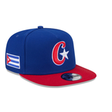 Cuba 2026 World Baseball Classic 9FIFTY A-Frame Snapback- Royal/Red - New Era