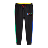 Polo Ralph Lauren Logo Double-Knit Jogger Pant (Black) - Polo Ralph Lauren