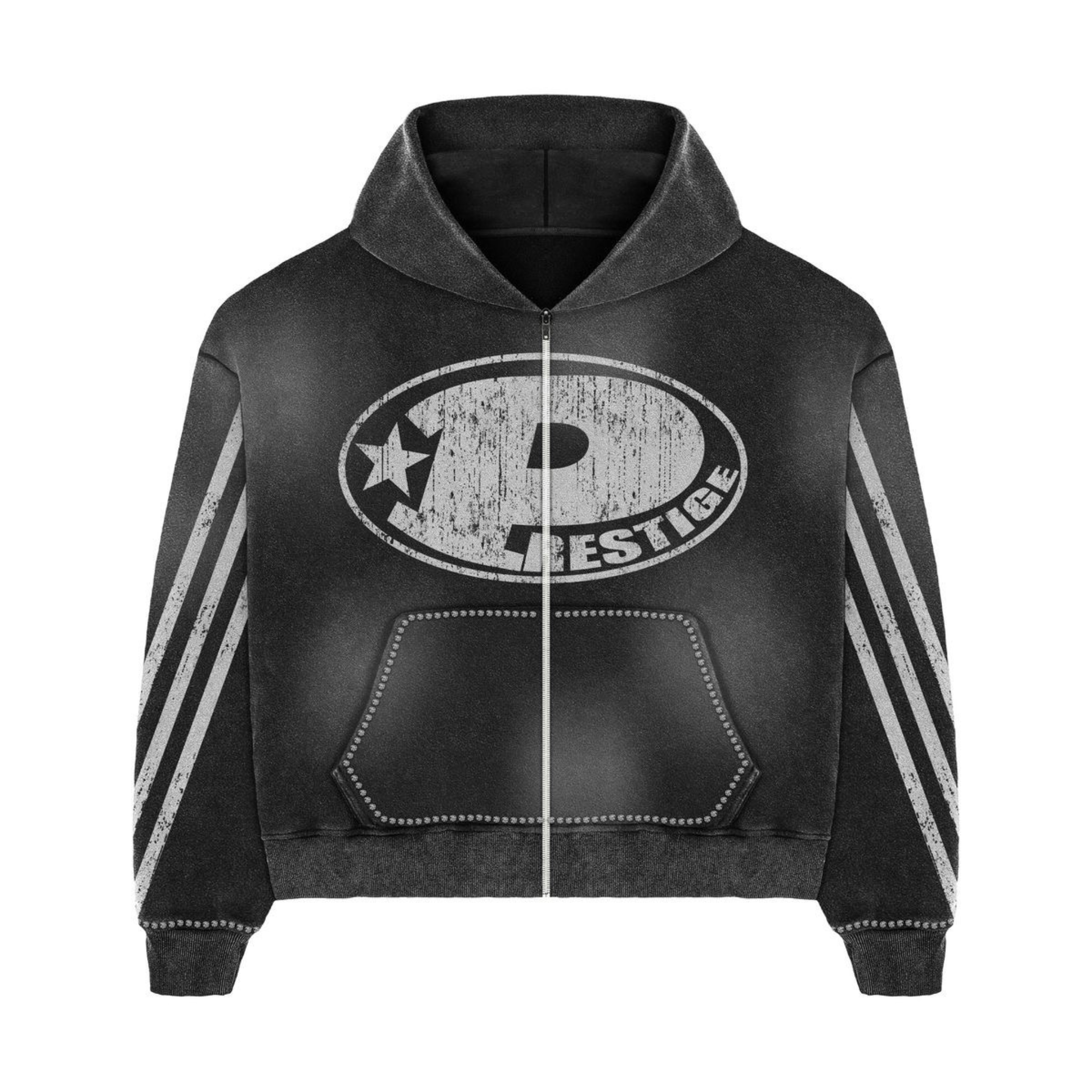 Prestige "Big P" Hoodie (Bp2) (Black) - Prestige