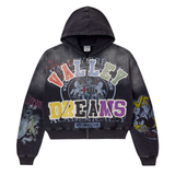 Vale Forever "Blasted" Zip Up Hoodie (Black) - VALE