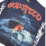 Godspeed "Sea Sick" LS T-Shirt (Navy) - Godspeed