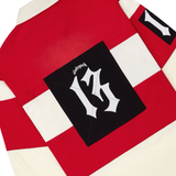 Godspeed "Classic Field Rugby" LS (Off-White/Red)