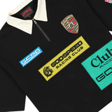 Godspeed "Grc" Quarter Zip Short Sleeve Polo (Black)