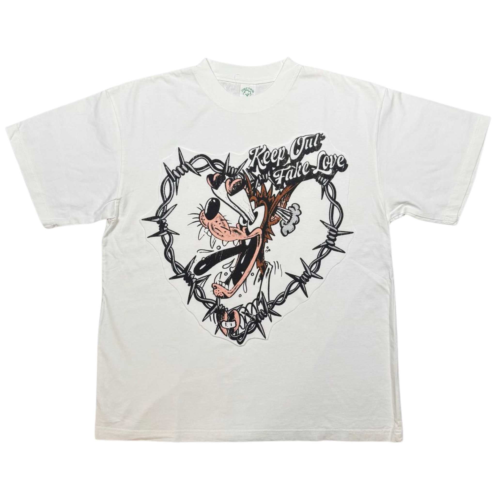 KOFL "Lover Boy" (White) Oversized SS Tee