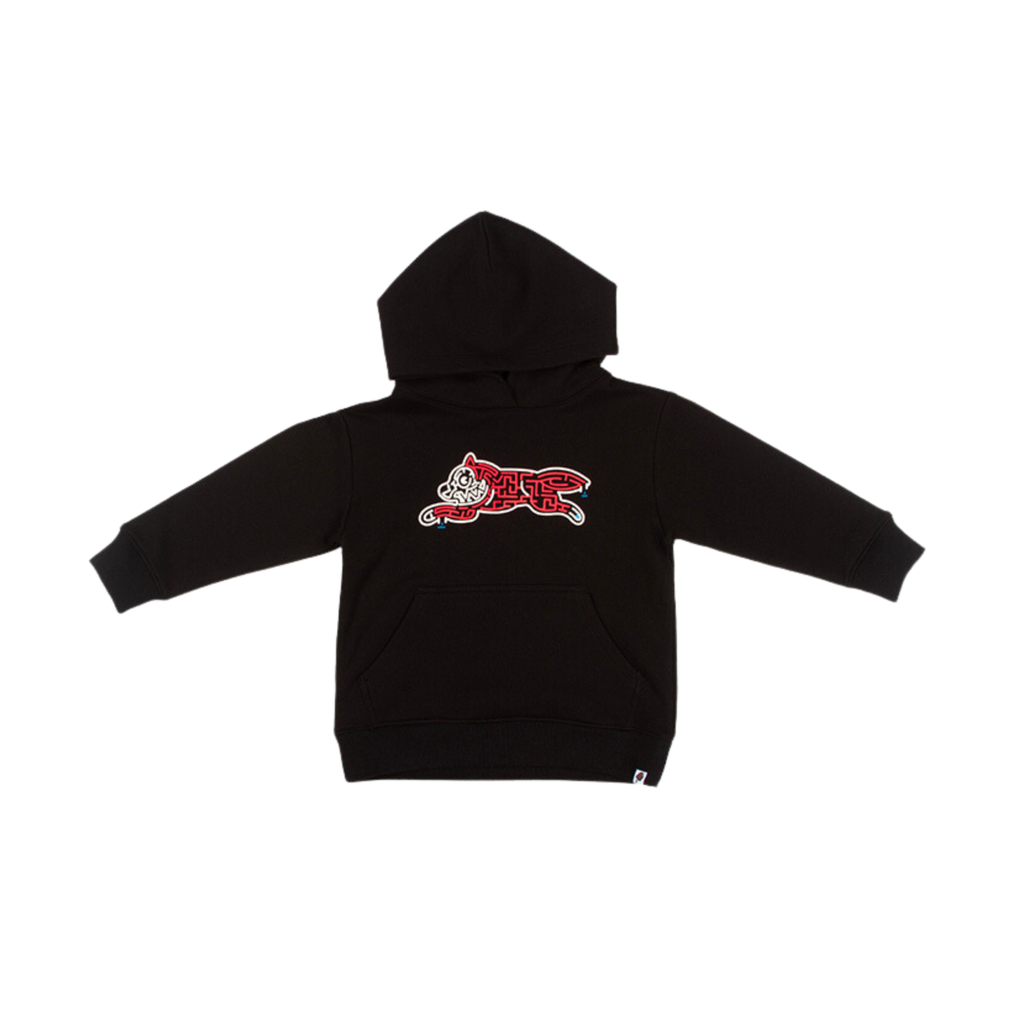 KIDS Icecream Dog Maze Hoodie (Black) - Ice Cream