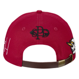 Godspeed "Rugby Home Team" Dad Hat (Red/Navy)