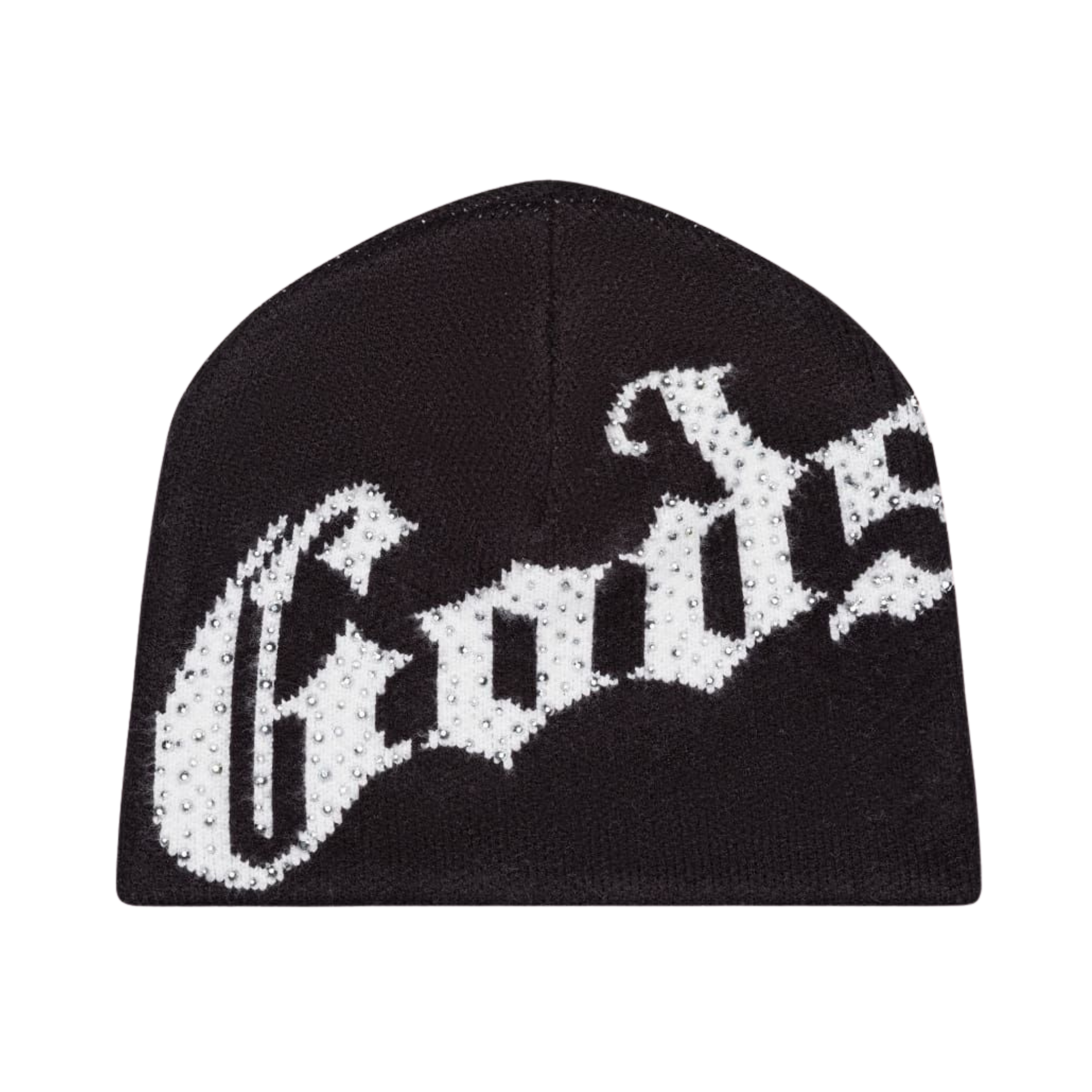 Godspeed OG Logo Studded Beanie (BOOM) (Black/White) - Godspeed