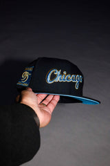New Era Chicago White Sox 95th Anniversary Side Patch Fitted (Black) - New Era