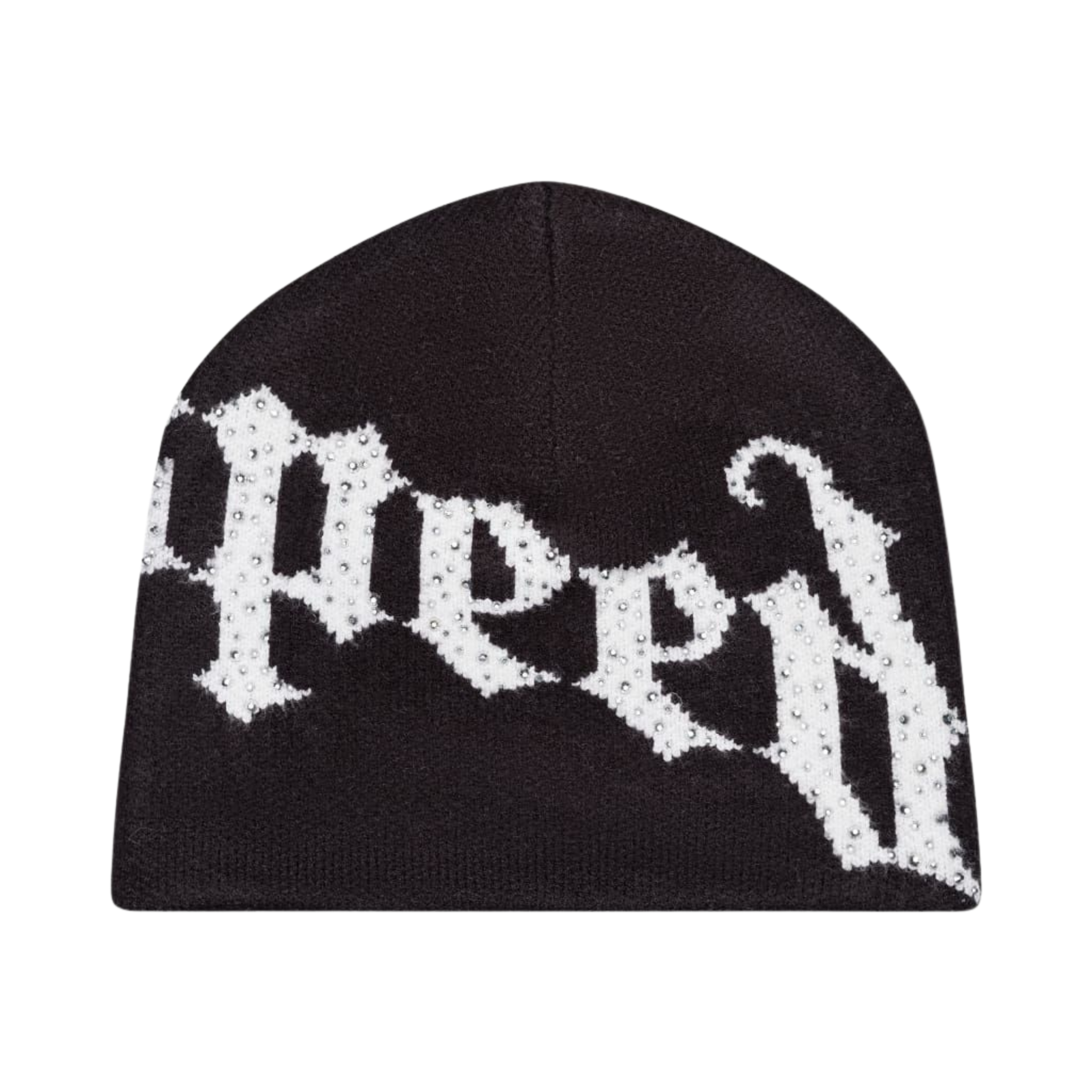 Godspeed OG Logo Studded Beanie (BOOM) (Black/White) - Godspeed