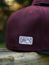 New Era Louisville Bats Grey UV (Maroon/Black) 59Fifty Fitted - New Era