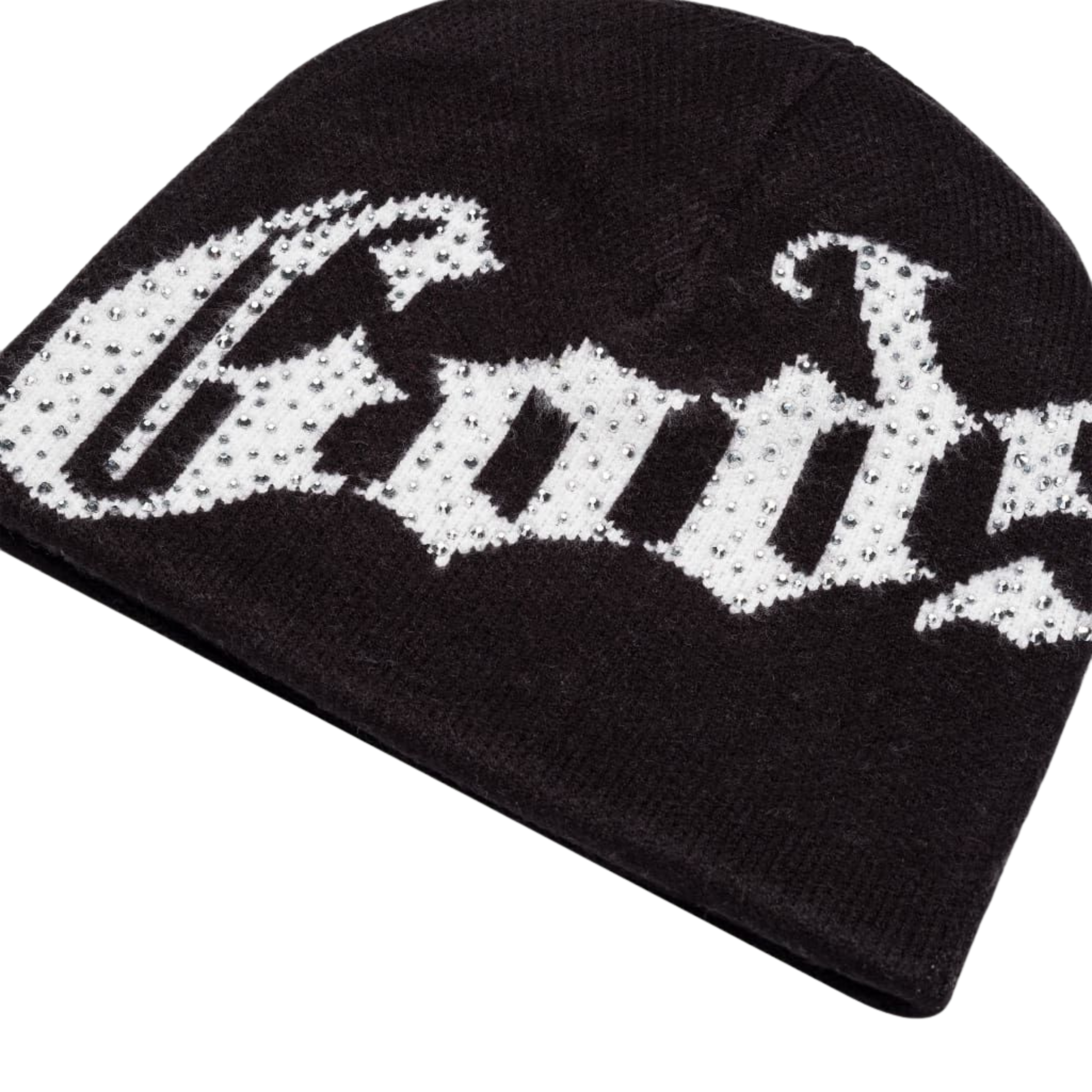 Godspeed OG Logo Studded Beanie (BOOM) (Black/White) - Godspeed