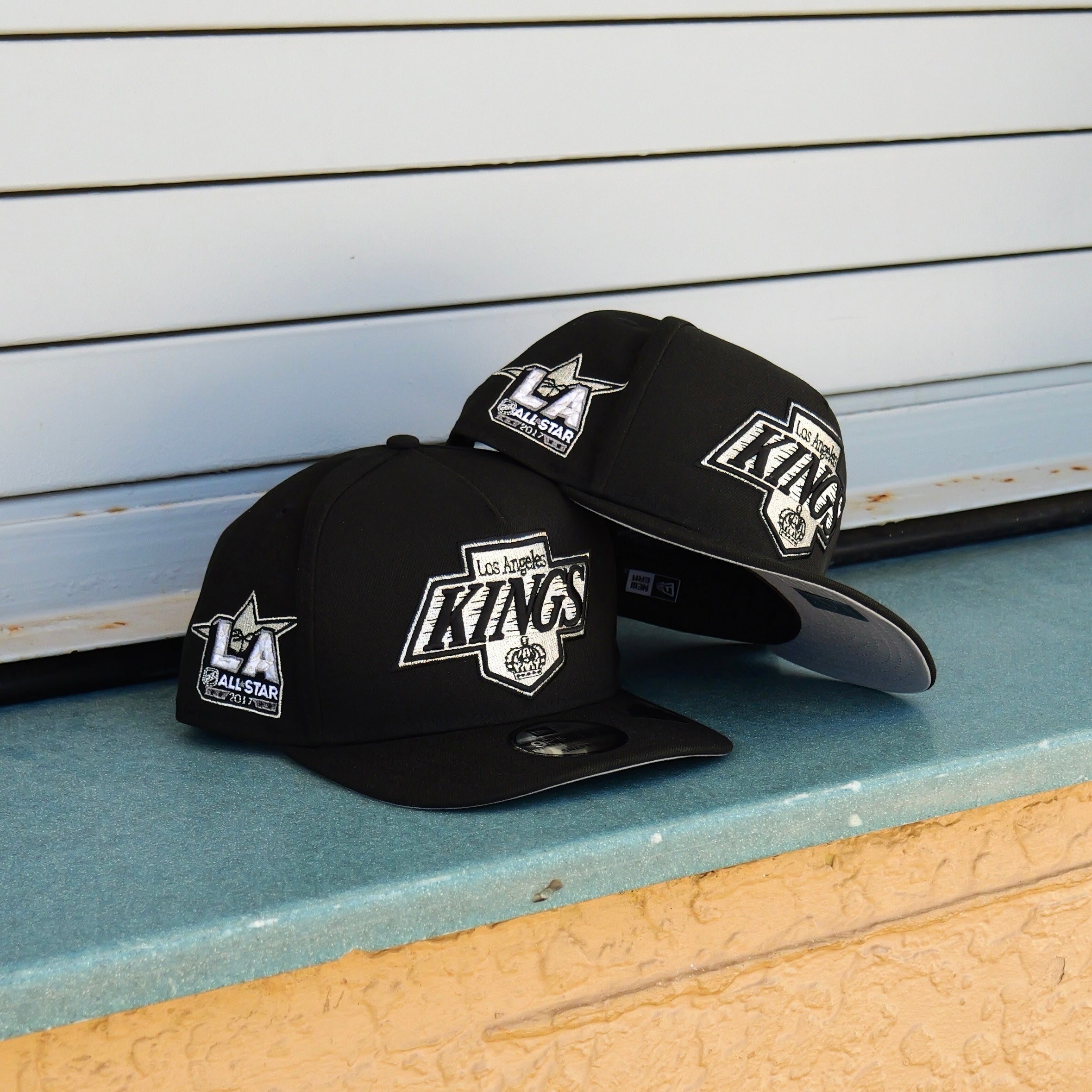 New Era Los Angeles Kings 2017 AllStar 9FIFTY A-Frame Snapback-(Black/Silver) - New Era