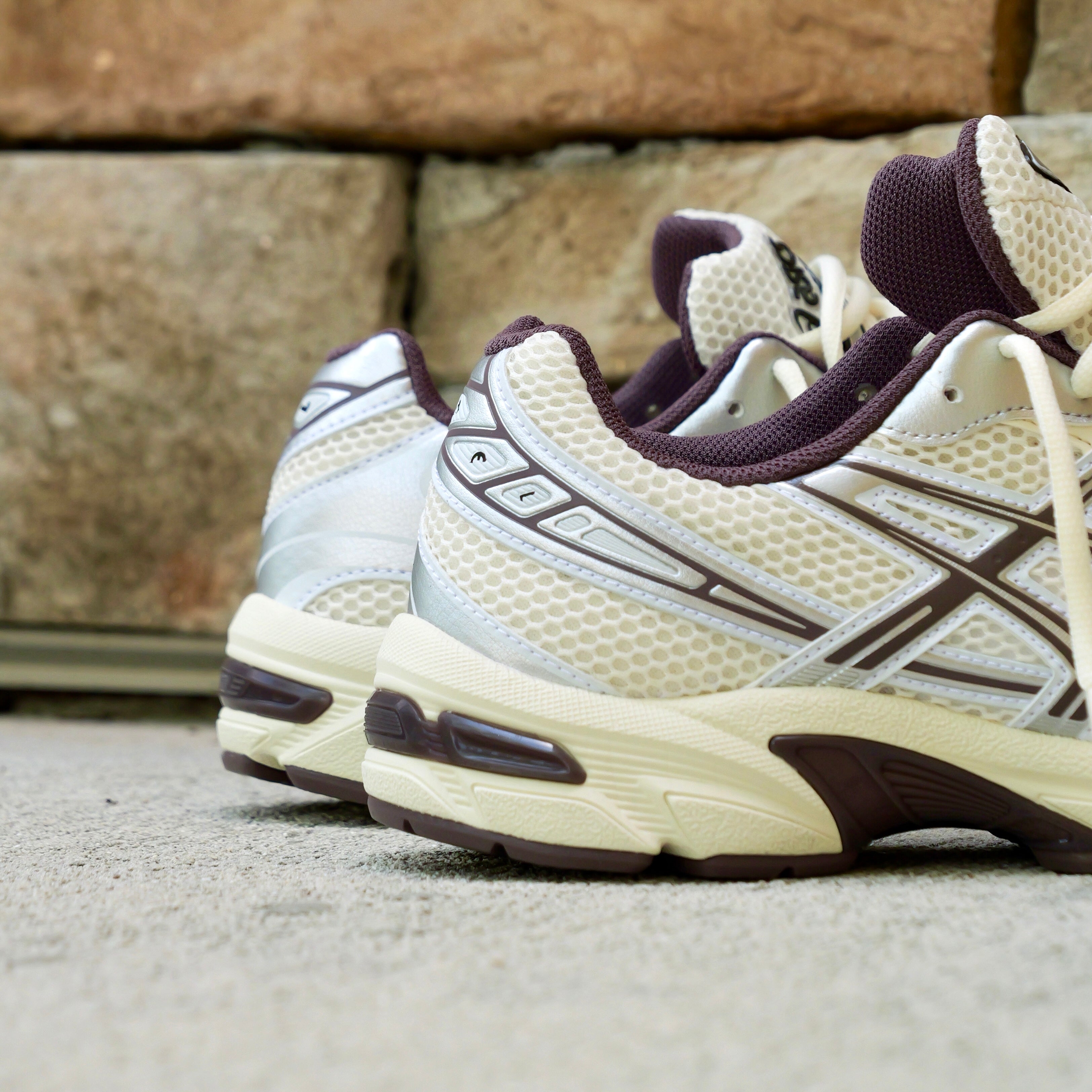 Mens Asics Gel-1130 (Cream/Cocoa Powder)