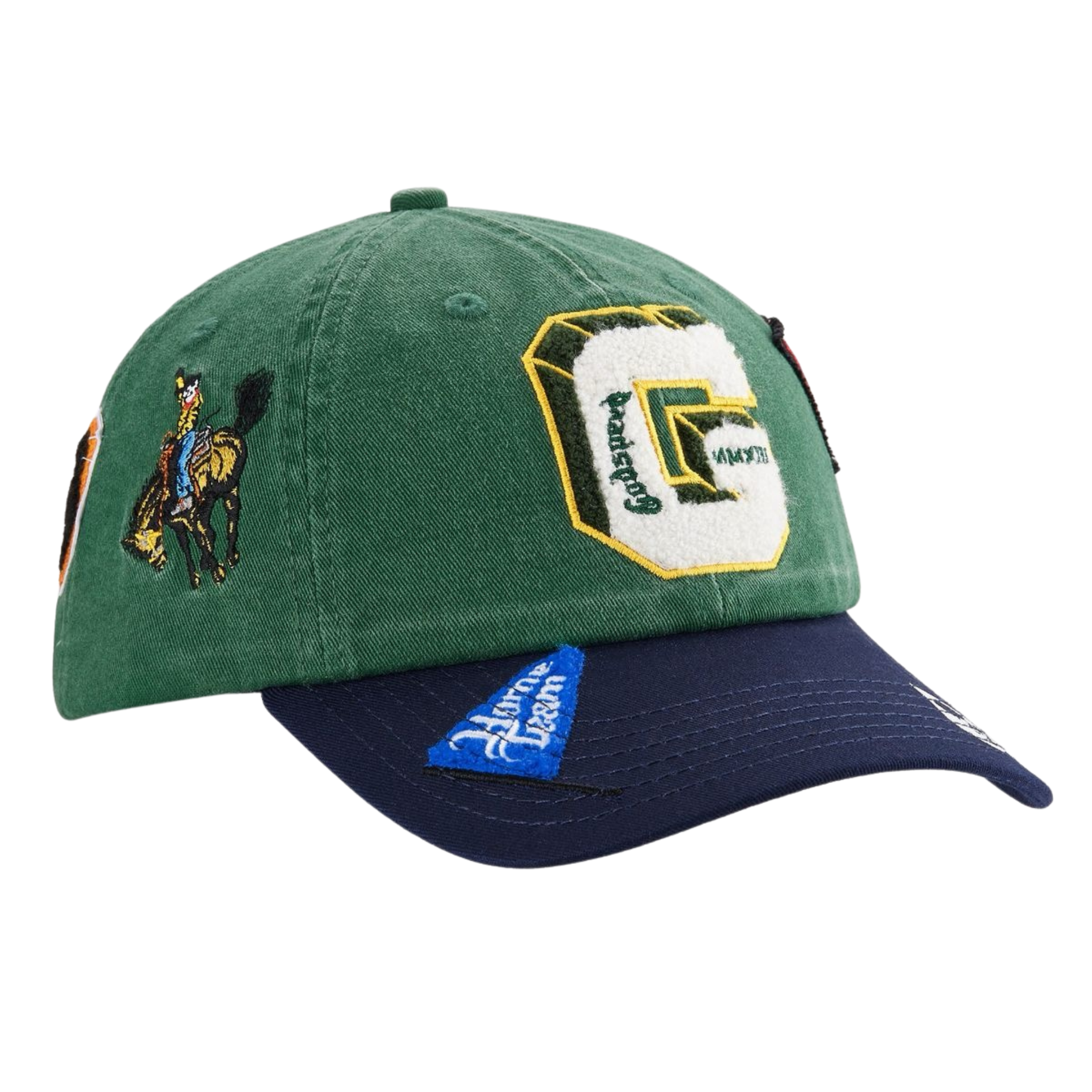 Godspeed "Rugby Home Team" Dad Hat (Green/Navy)