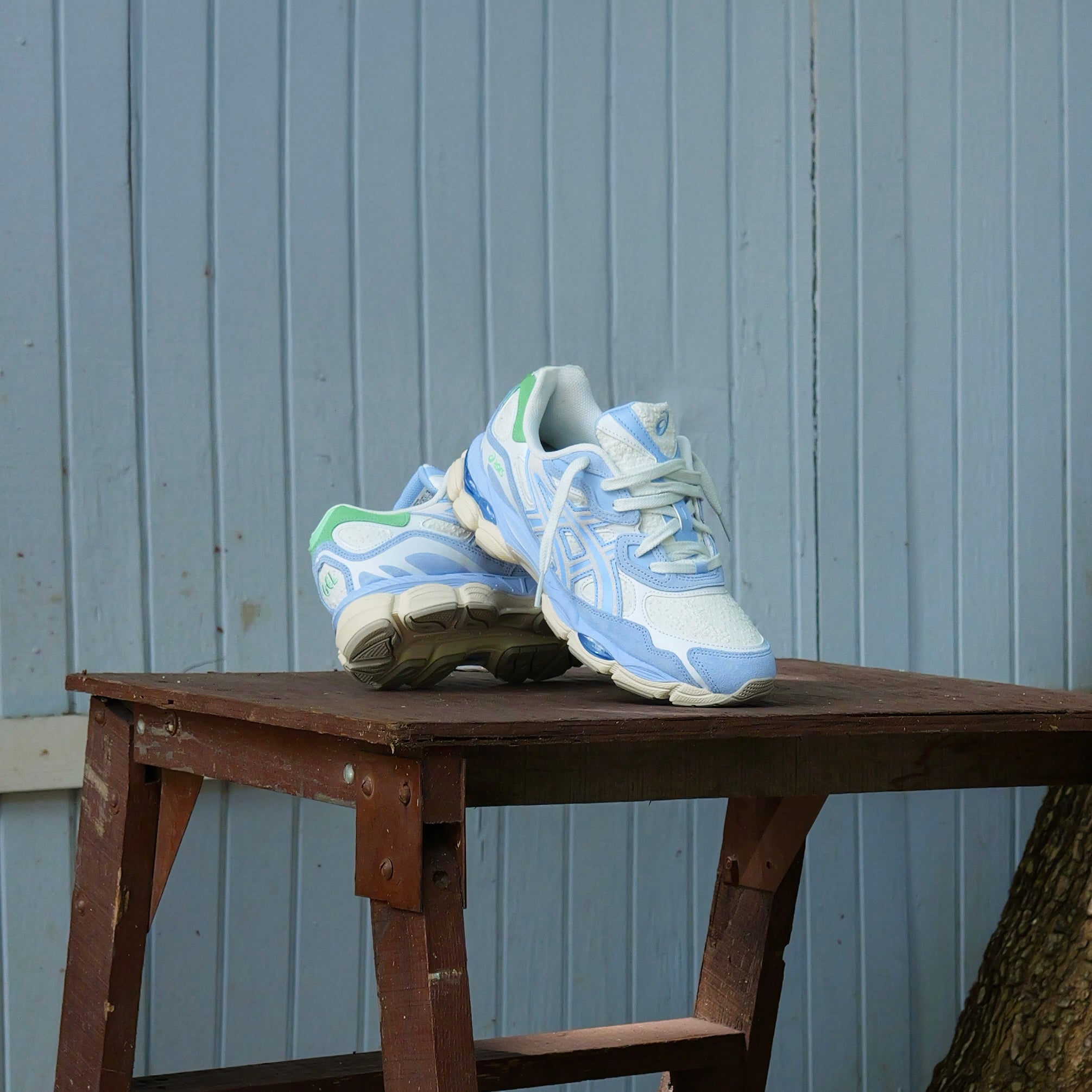 Mens Asics Gel-NYC (Airy Blue/ Stone Wash) - Asics