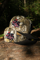 New Era Houston Texans 25th Season Side Patch Grey UV 59Fifty Fitted (Real Tree Camo/Black)