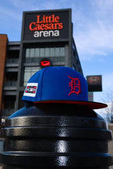 New Era Detroit Tigers 2006 World Series Side Patch Fitted (Royal/Black) - New Era