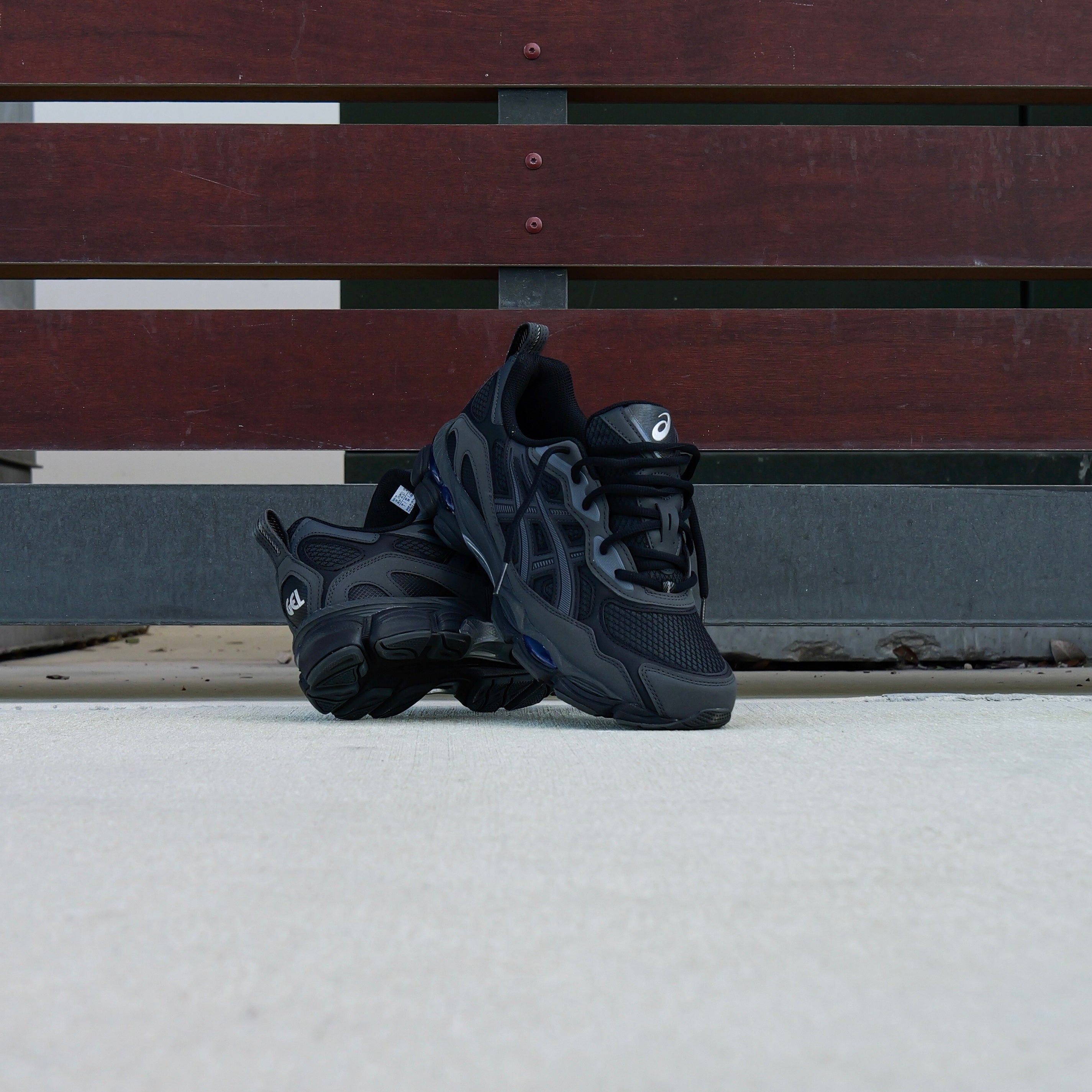 Mens Asics Gel-NYC RGD (Black /Graphite Grey) - Asics