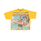 Godspeed Miami Yellow Surf Club (Gold) T-Shirt - Godspeed