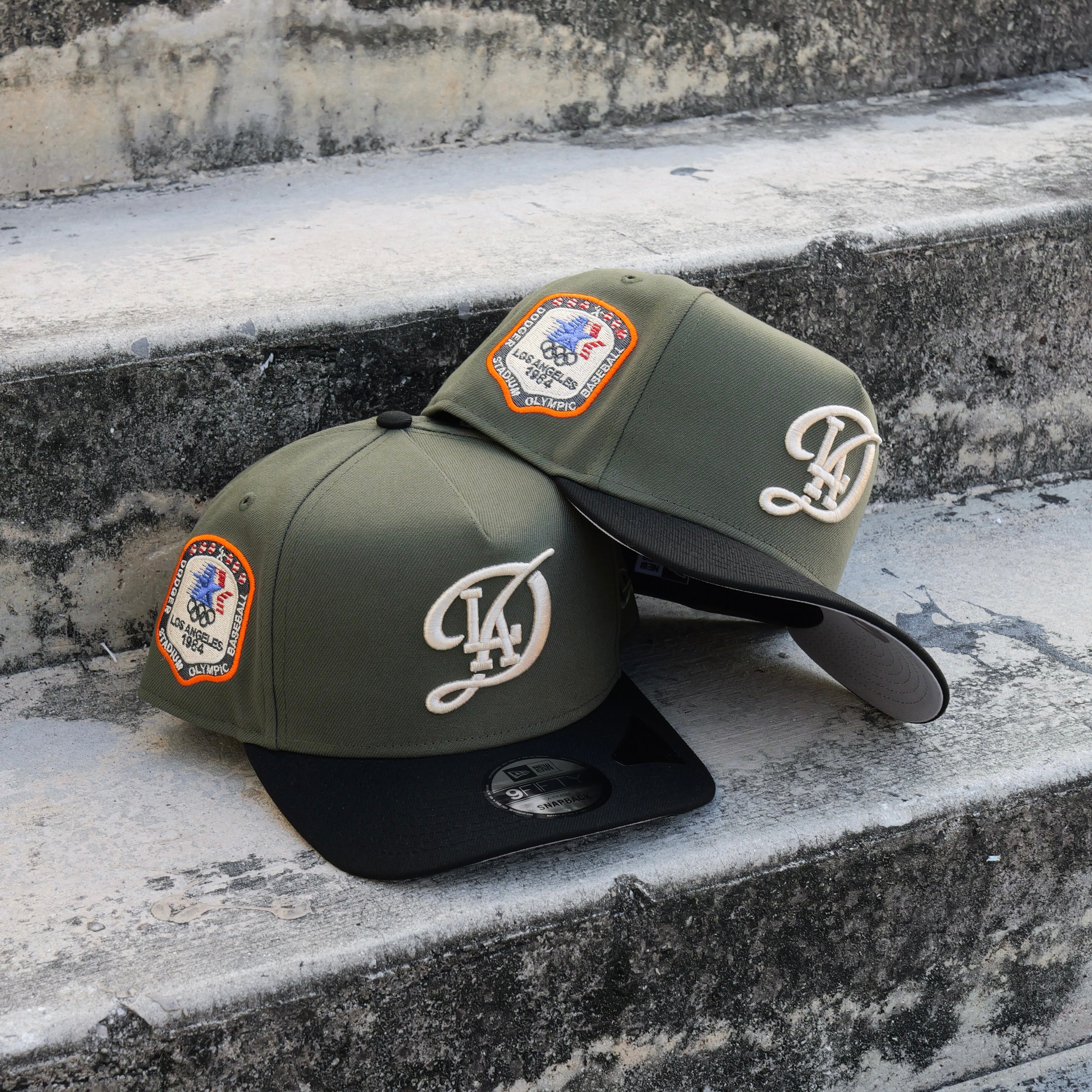 New Era Los Angeles Dodgers 1984 Olympic Stadium 9Fifty A-Frame Snapback - New Era