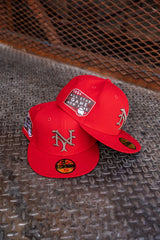 New Era New York Giants 1934 All-Star Game Grey UV (Red) 59Fifty Fitted - New Era