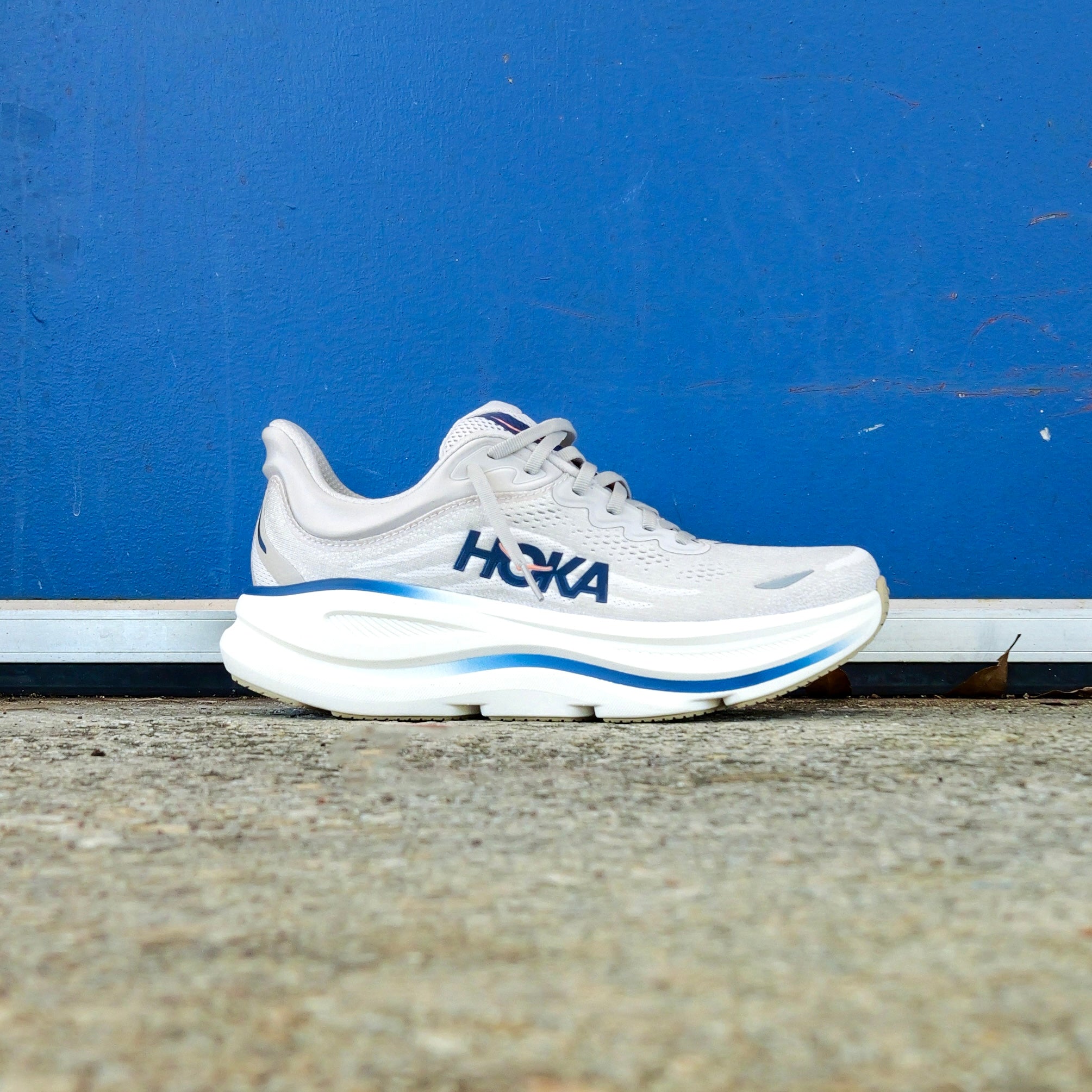 Mens HOKA Bondi 9 (Stardust/Cosmic grey) - HOKA