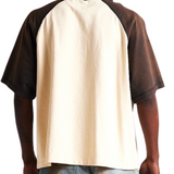 DSM "Mortons Gap Raglan" Tee- (Black/Antique White) - Diet Starts Monday