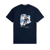 Polo Ralph Lauren Classic Fit Polo Sport Jersey T-Shirt (Worth Navy/Active Bear) - Polo Ralph Lauren
