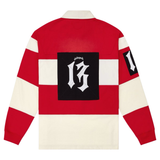 Godspeed "Classic Field Rugby" LS (Off-White/Red)
