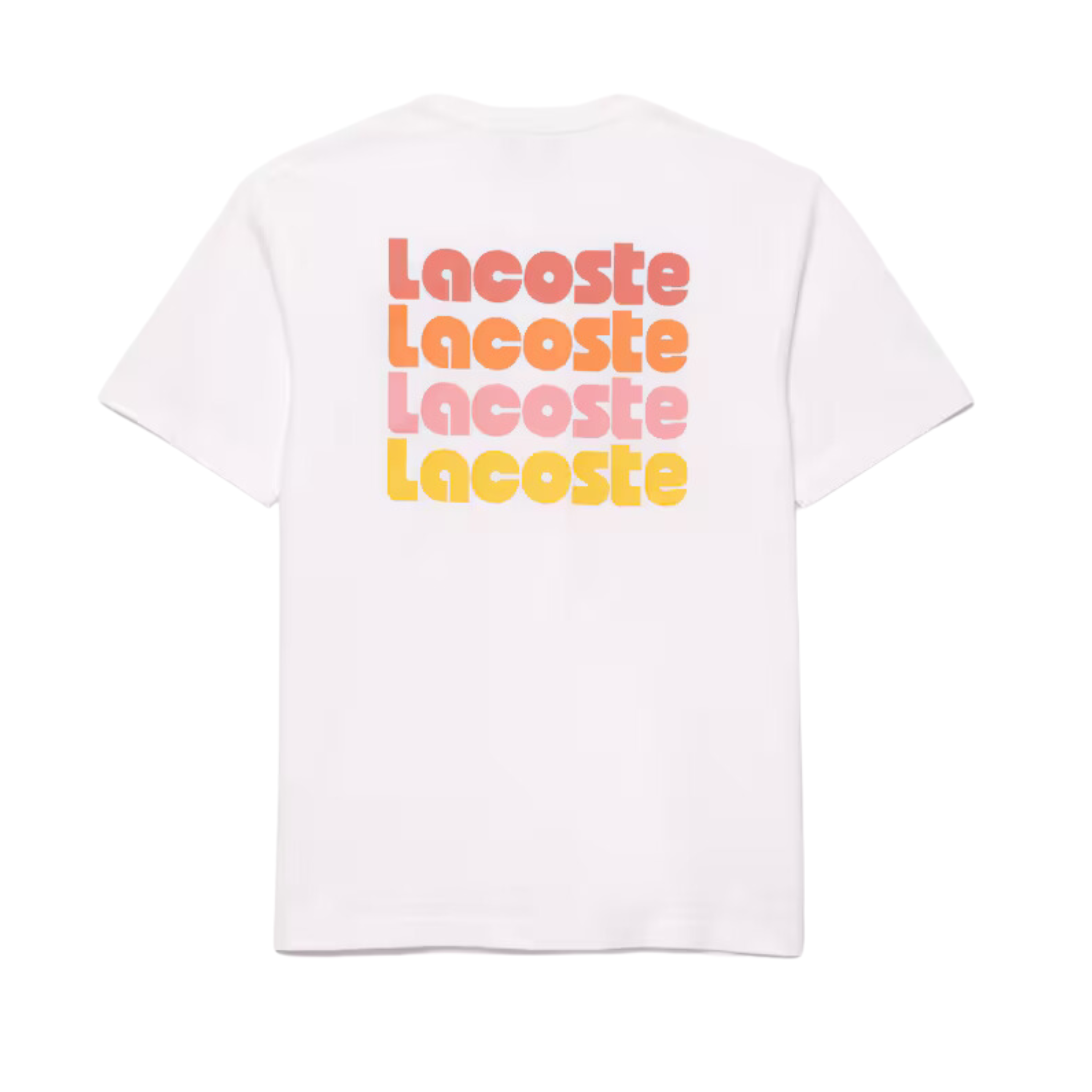 Lacoste Washed Effect T-Shirt (White) - TH7544 - Lacoste