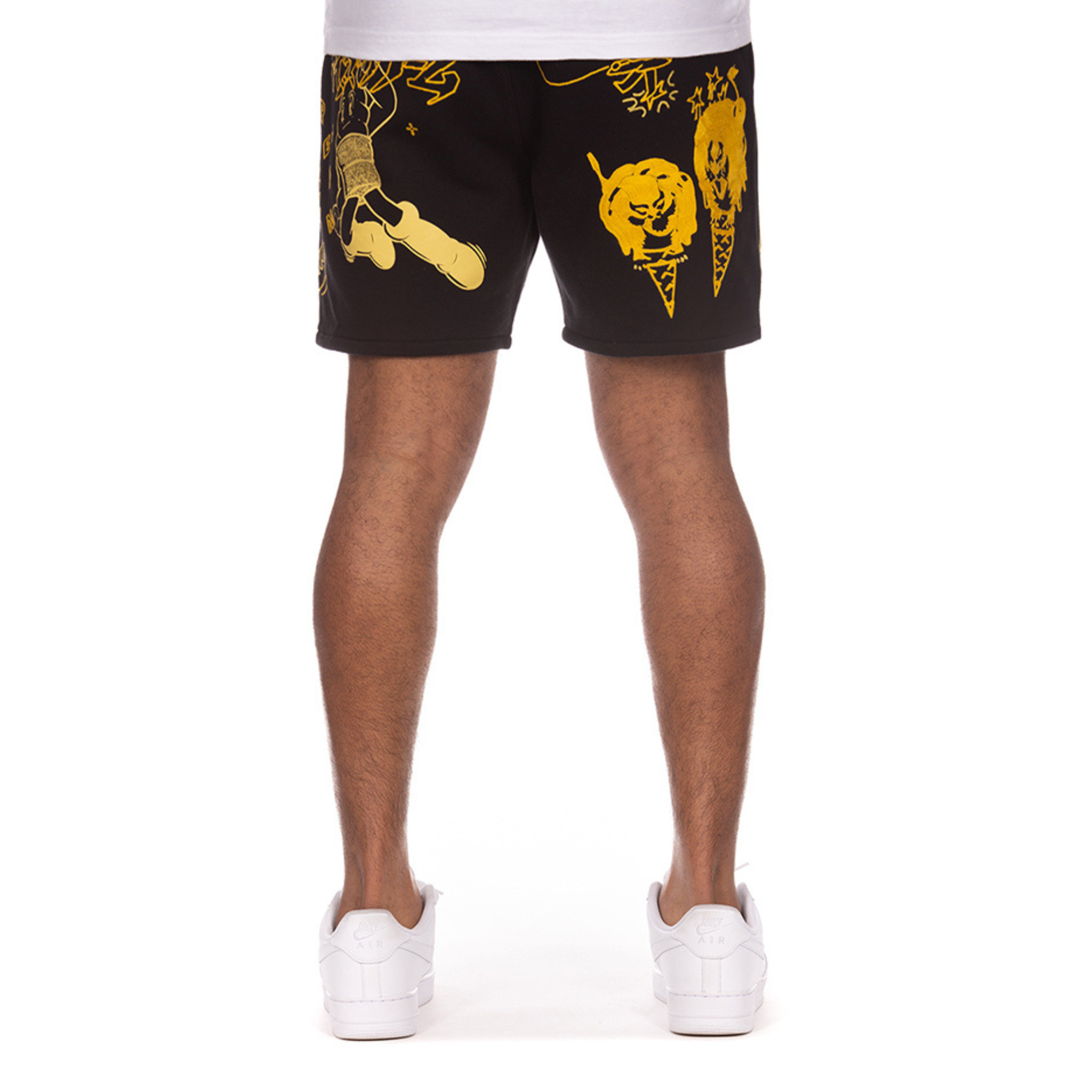 Icecream "Scoop" Sweatshorts (Black)