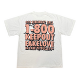 KOFL "Lover Boy" (White) Oversized SS Tee