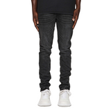 Purple Brand Shadow Inseam Denim (Black) - PURPLE BRAND