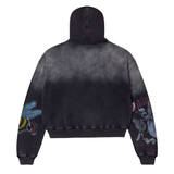 Vale Forever "Blasted" Zip Up Hoodie (Black) - VALE